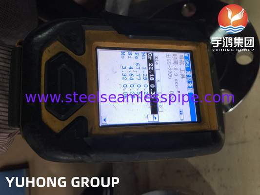 ASTM A182 F51 Duplex Steel Forged Weldneck Flange RF B16.5 Untuk Minyak dan Gas