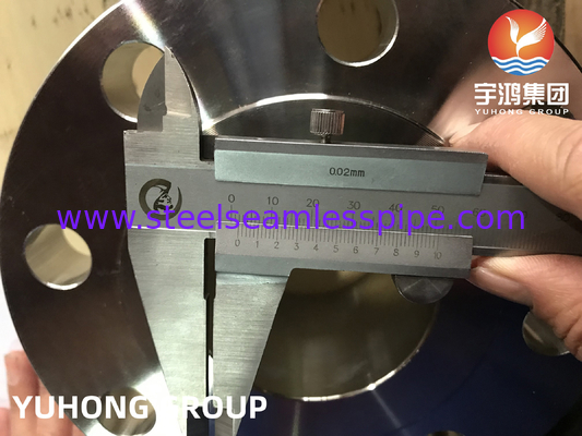 ASTM A182 F51 Duplex Steel Forged Weldneck Flange RF B16.5 Untuk Minyak dan Gas