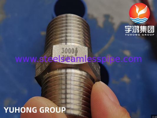 ASTM A182 F53 ((S32750) SUPER DUPLEX STEEL FITTING LONG STUD BOLT ASME B18.21