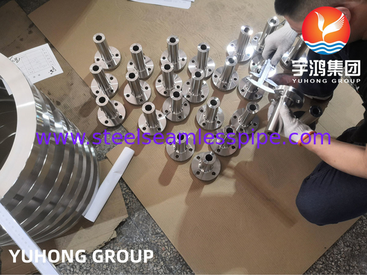 ASME SB564 Monel 400 (UNS N04400, 2.4360) Flange leher las panjang paduan nikel