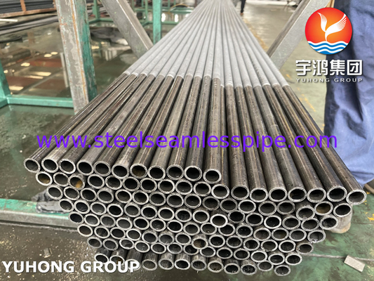 Tabung Fin Extruded, ASTM A179 Carbon Steel Low Fin Tube Untuk Pendingin Udara