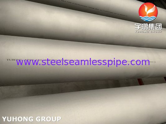 ASTM A790 UNS S32750, 1.4410 Super Duplex Stainless Steel Seamless Pipe untuk Pengolahan Air Limbah