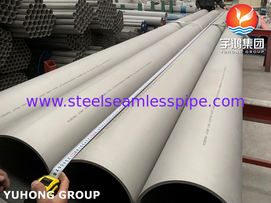 ASTM A790 UNS S32750, 1.4410 Super Duplex Stainless Steel Seamless Pipe untuk Pengolahan Air Limbah