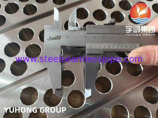 Bagian penukar panas tabung baja tahan karat ASTM A182 / ASME SA182 F316L