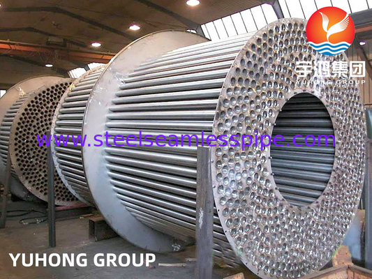 Bagian penukar panas tabung baja tahan karat ASTM A182 / ASME SA182 F316L