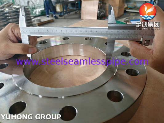 Pengolahan air, ASTM A182 F904L, N08904 Slip On Flange, permukaan yang ditingkatkan, B16.5