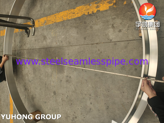 ASTM A182 F321 (UNS S32100) Flange leher las baja tahan karat tempa, wajah yang diangkat