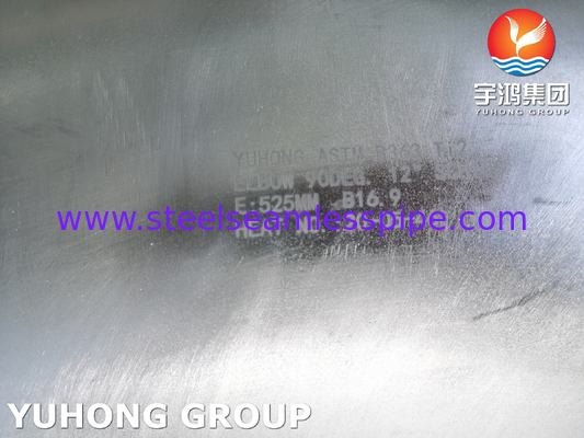ASTM B363 WPT2 Siku Baja Paduan Titanium Buttweld Fitting ASME B16.9