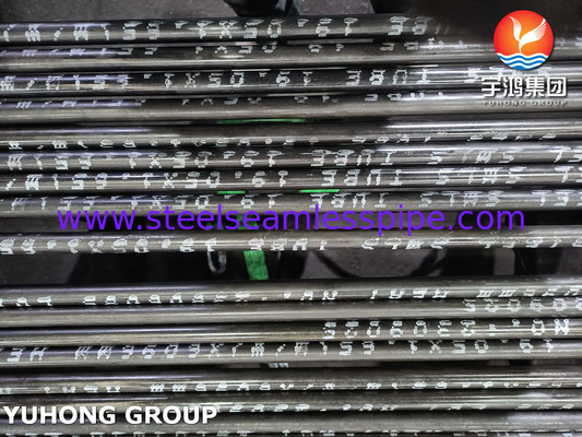 Tabung Boiler, ASTM A213 T5, 1.7362, K41545 tabung baja paduan tanpa jahitan untuk pabrik minyak dan gas