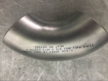 Tiang Weld Fitting, ASTM A815 WP31803 / WPS32750 / S32760 90 Derajat, LR ELBOW 1 &quot;, 2&quot;, 3 &quot;, 4&quot; 6 &quot;SCH40 BW B16.9