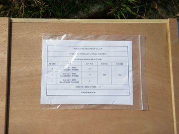 ASTM B444 Gr.2 INCONEL 625 Tabung U Bend Seamless untuk aplikasi Heat Exchanger 100% UT &amp; ET &amp; HT