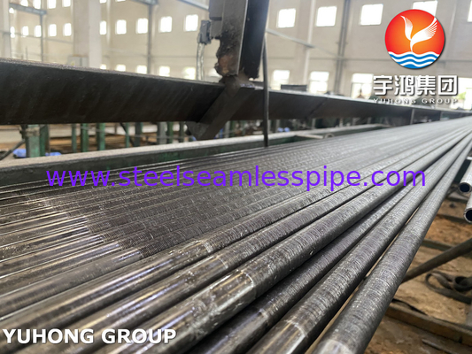 ASTM A179 Baja Karbon Tabung Panas Low Fin Tube NDT HT,ECT