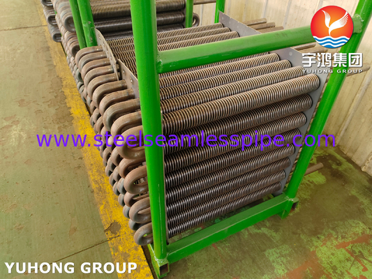 Pengelasan Frekuensi Tinggi ASTM A179 Baja Karbon U Bend Tubes Seamless untuk Economizer