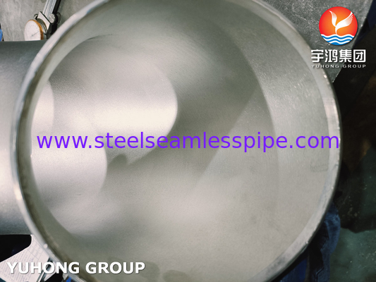 EN10253-4 1.4404 WP316L Fittings pipa stainless steel siku untuk pabrik pengolahan air