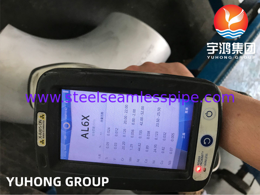 AL6X ASTM B366 Fitting baja paduan untuk lingkungan agresif dan suhu tinggi
