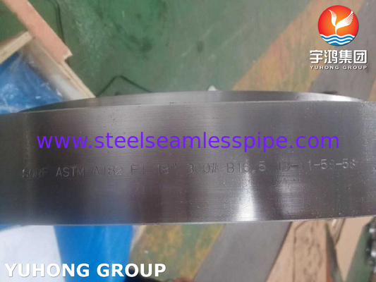 ASTM A182 F1 Alloy Steel Slip On Forged Flange B16.5 untuk Peralatan Farmasi