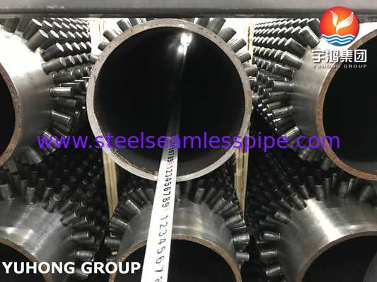 ASTM A106 Gr.B tabung sirip tanpa jahitan untuk aplikasi boiler/pawon