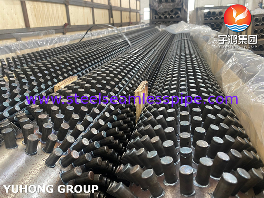 Stainless Steel Seamless Pipe TP347H dengan 11Cr/ 13Cr Studded Tube / Pin Tube / Fin Tube, untuk tungku, aplikasi Pemanas