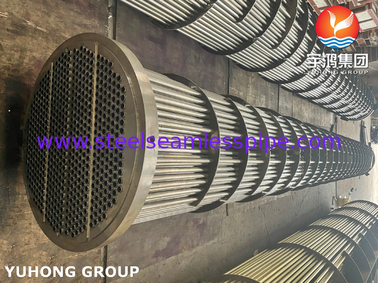 Haz Tubular, stainless steel, baja karbon, tembaga tabung bundel untuk penukar panas