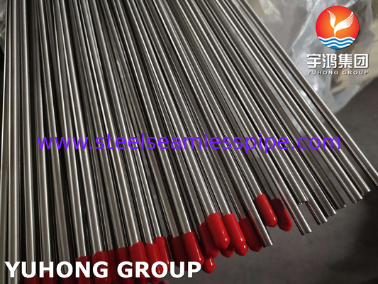 Tabung stainless steel tanpa jahitan Precision Bright Annealed ASTM A213 ASME SA269