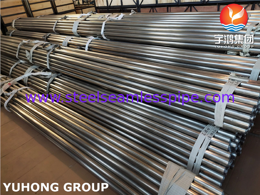 ASTM A249 / ASME SA249 TP304 Stainless Steel Welded Tube, Cerah Annealed, ujung polos