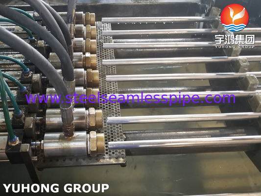 ASTM A249 / ASME SA249 TP304 Stainless Steel Welded Tube, Cerah Annealed, ujung polos
