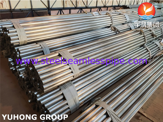 ASTM A249 / ASME SA249 TP304 Stainless Steel Welded Tube, Cerah Annealed, ujung polos