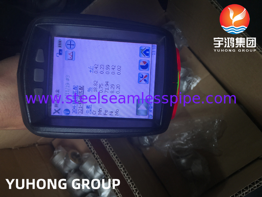 ASTM A182 F304 Baja tahan karat tempa Fitting 90 DEG.11