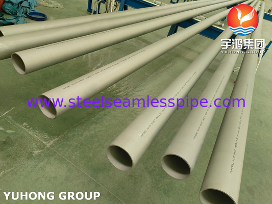 ASTM B407 Incoloy 800H Cooper Nikel Paduan SMLS Bolier Tube
