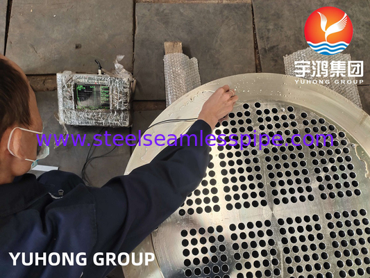 ASTM A182 F304, 304L, SUS304 Stainless Steel Tubing Sheet Untuk Exchanger Panas