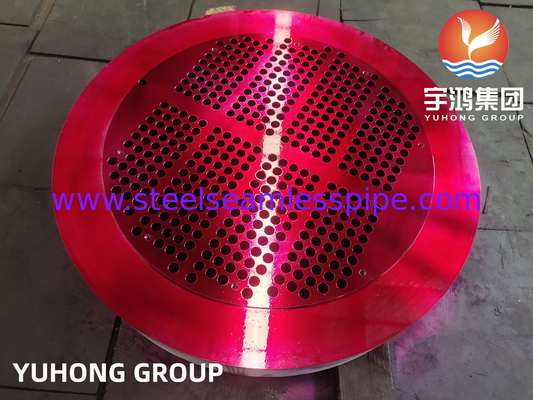 ASTM A182 F304, 304L, SUS304 Stainless Steel Tubing Sheet Untuk Exchanger Panas