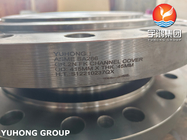 ASTM SA266 Gr2N Flange Penutup Saluran Dan Flange Sisi Shell Digunakan Dalam Penukar Panas