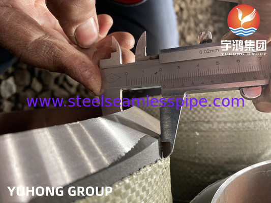 ASME SA335 P22 10&quot; SCH120 pipa boiler tanpa jahitan