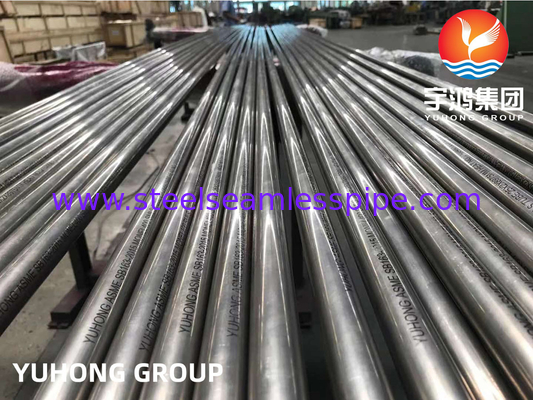 ASTM B163 Monel 400 UNS N04400 Tabung Nikel Tembaga Alloy Tanpa Jahit Permukaan Cerah