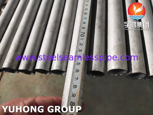 ASTM A789 UNS S31803 Duplex Stainless Steel Seamless Tube Untuk Pembangkit Proses Kimia