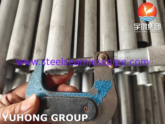 ASTM A789 UNS S31803 Duplex Stainless Steel Seamless Tube Untuk Pembangkit Proses Kimia