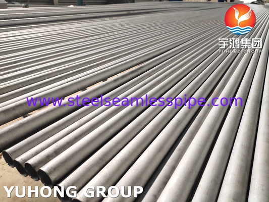 ASTM A789 UNS S31803 Duplex Stainless Steel Seamless Tube Untuk Pembangkit Proses Kimia