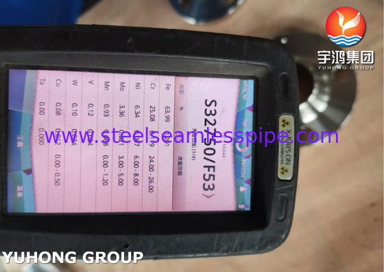 UNS S32750 F53 Flens Leher Las Kelas 150 Tahan Klorida Desalinasi Air Laut NACE MR0175​