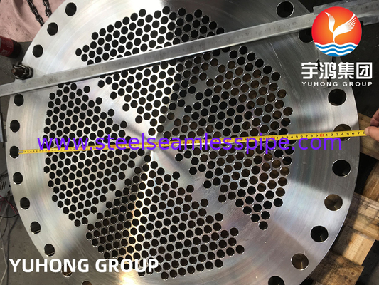 ASME SA182 F316L, 1.4404 Lapisan tabung tempa dari stainless steel untuk penukar panas