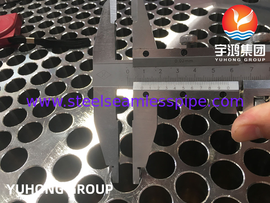 ASME SA182 F316L, 1.4404 Lapisan tabung tempa dari stainless steel untuk penukar panas