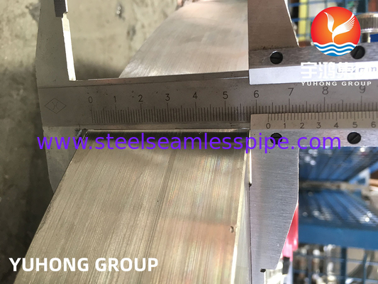 ASME SA182 F316L, 1.4404 Lapisan tabung tempa dari stainless steel untuk penukar panas