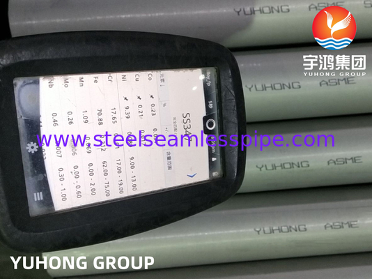 Asme Sa213 Tp347h Stainless Steel Seamless Boiler Tube Dengan GL Disetujui