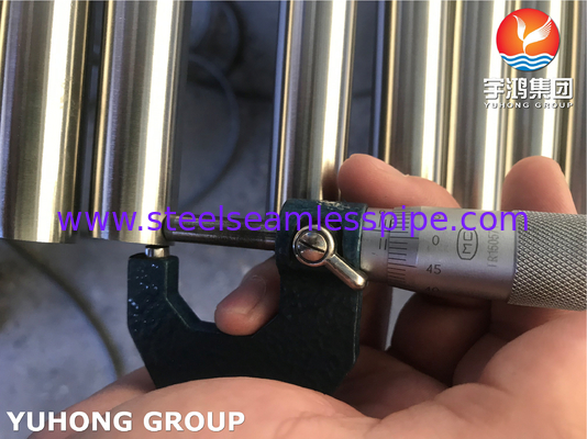 ASTM A269 TP316L Stainless Steel Tube Seamless Tube Bright Annealed Untuk Cup Pengisap Jerami
