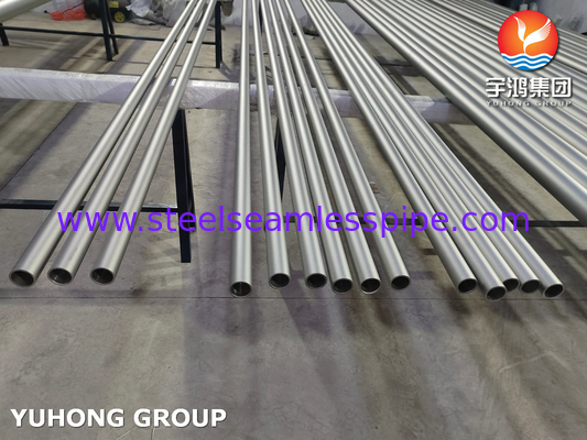 ASTM B407 UNS N08800 Incoloy 800 Nickel Alloy Seamless Pipe ABS Disetujui