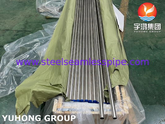 ASME SB111 UNS C71500 O61 CuNi 70/30 2.0882 Tabung tanpa jahitan paduan tembaga nikel