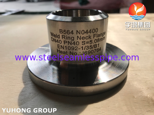 B564 N04400 Flang baja nikel untuk industri pertambangan