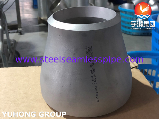 Diameter Besar ASTM A815 UNS S32750 Reducer Con.