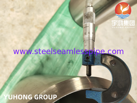 ASME SB407 N08811 Nikel Iron Chromium Alloy Seamless Tube ABS Disetujui