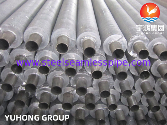 Tipe L Fenned Tube A179, Aluminium 1060 Untuk Penukar Panas, Pendingin Udara