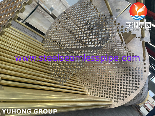 Stainless Steel / Karbon Steel / Tembaga Alloy Tube Bundle Untuk Shell Dan Tube Panas Exchanger